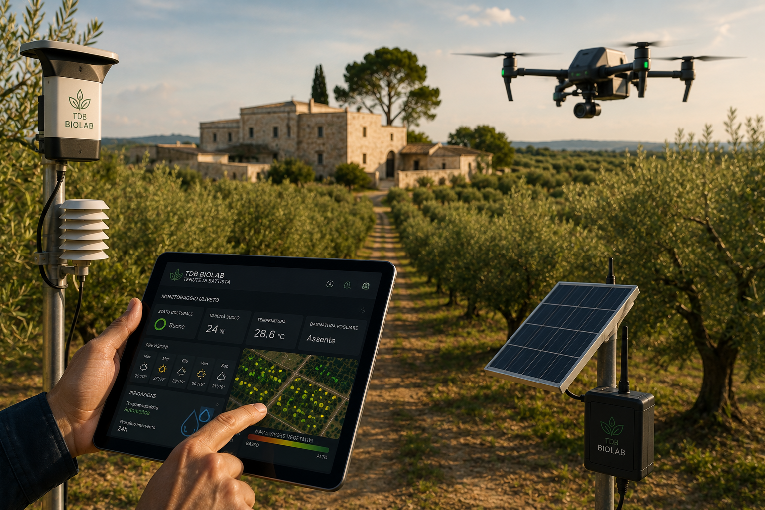 Tecnologia e ricerca Tenute Di Battista