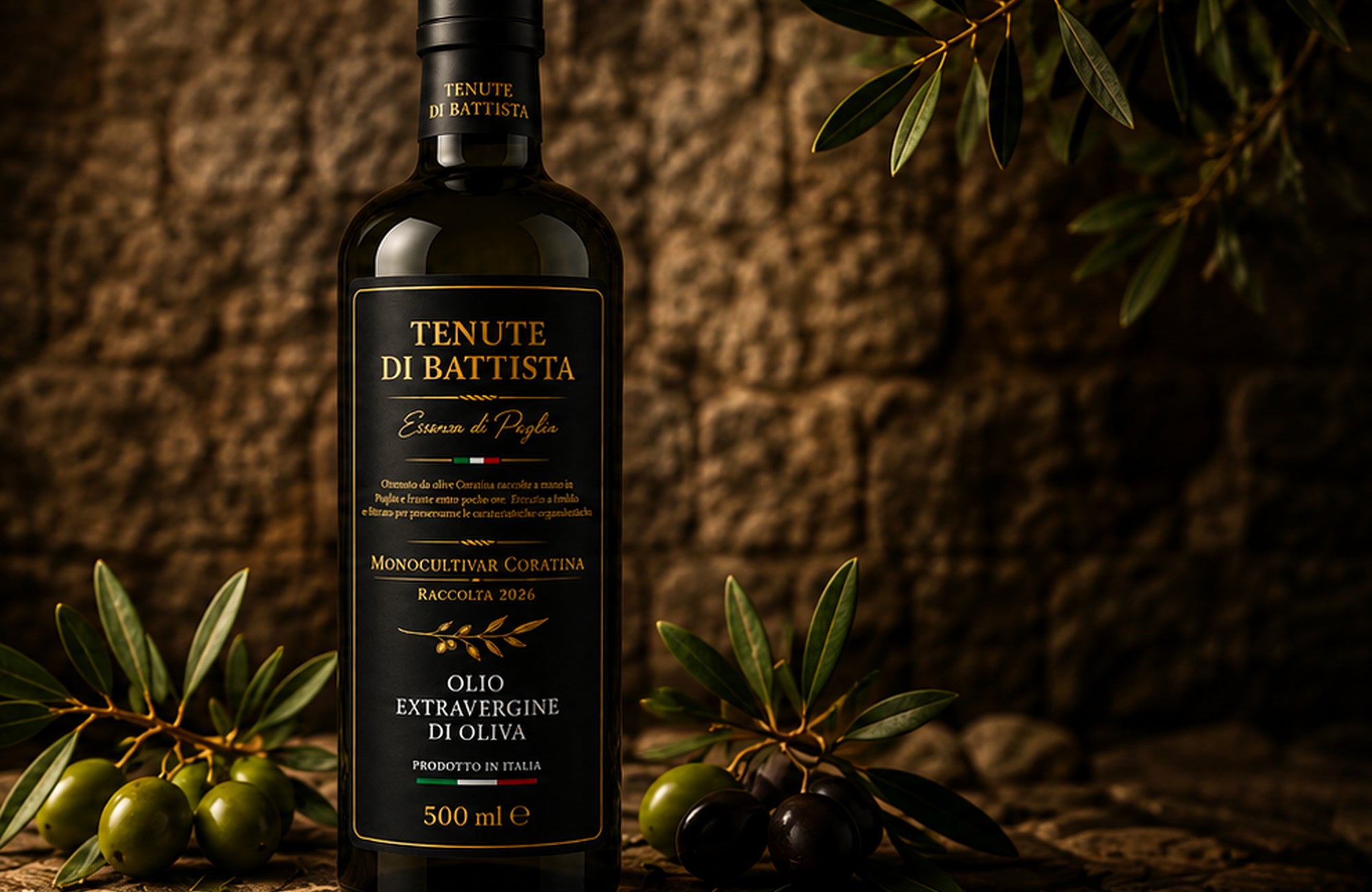 Olio extravergine di oliva Coratina Tenute Di Battista
